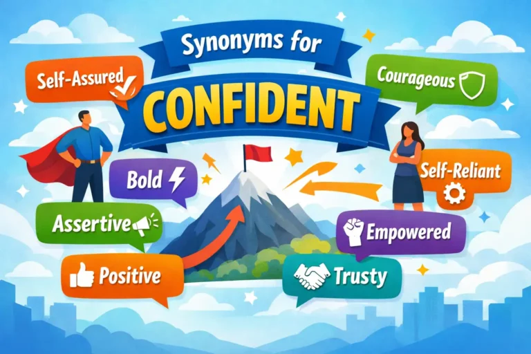 synonyms for confident