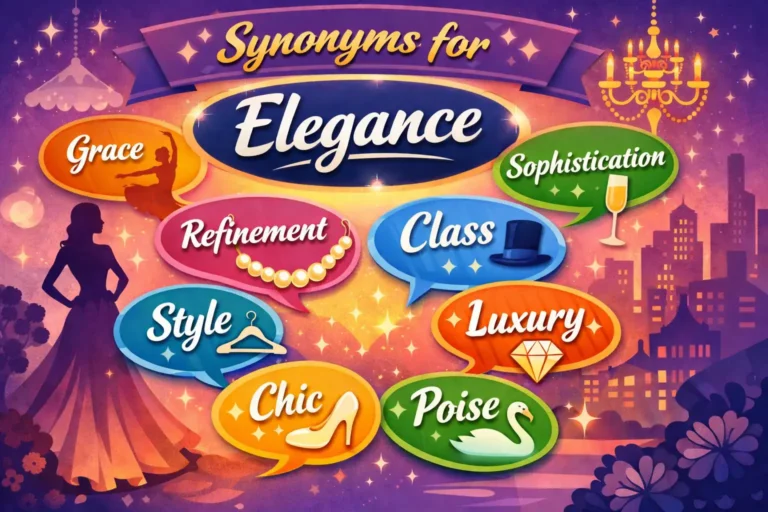 synonyms for elegance