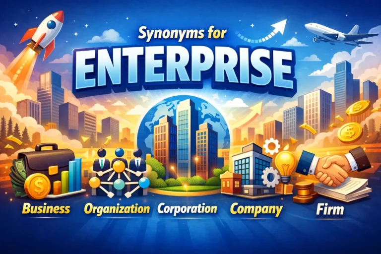 synonyms for enterprise