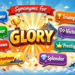 synonyms for glory