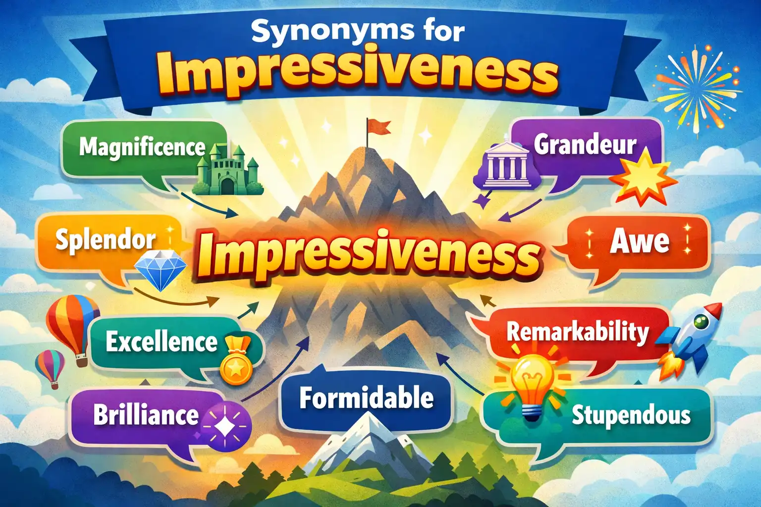 synonyms for impressiveness