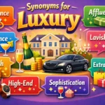 synonyms for luxury