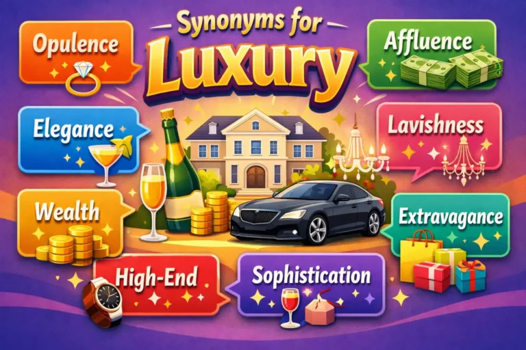 synonyms for luxury