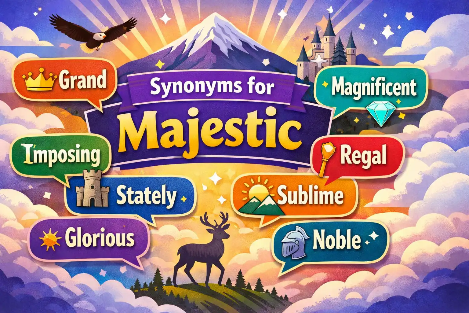 synonyms for majestic