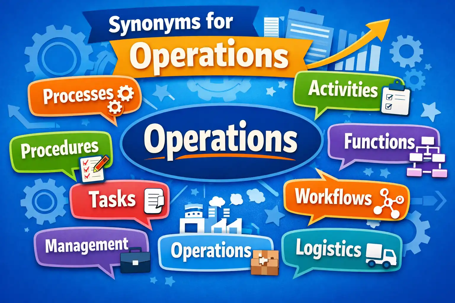 synonyms for operations