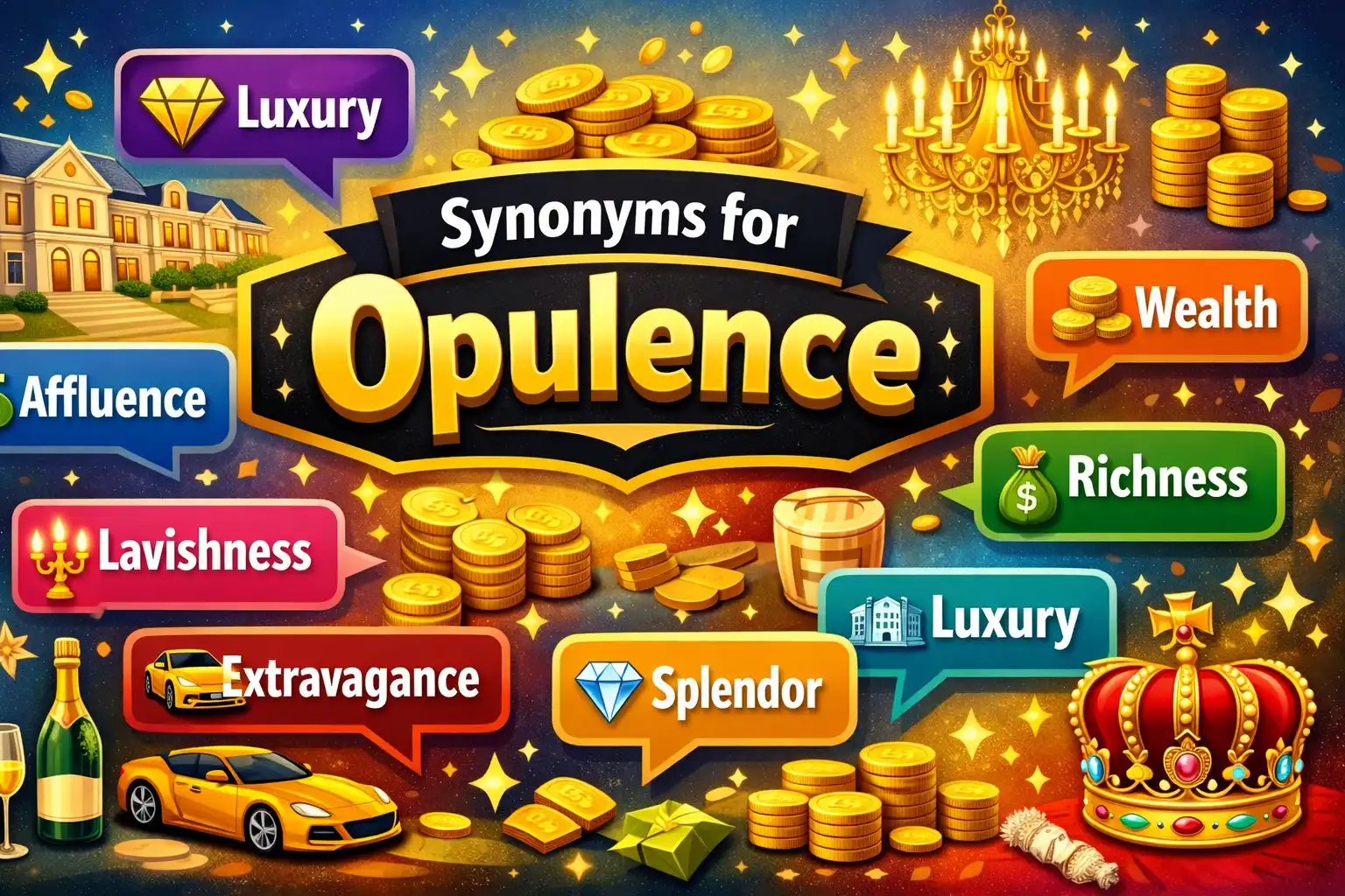 synonyms for opulence
