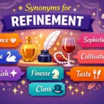 synonyms for refinement