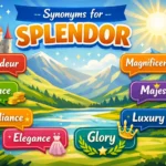 synonyms for splendor