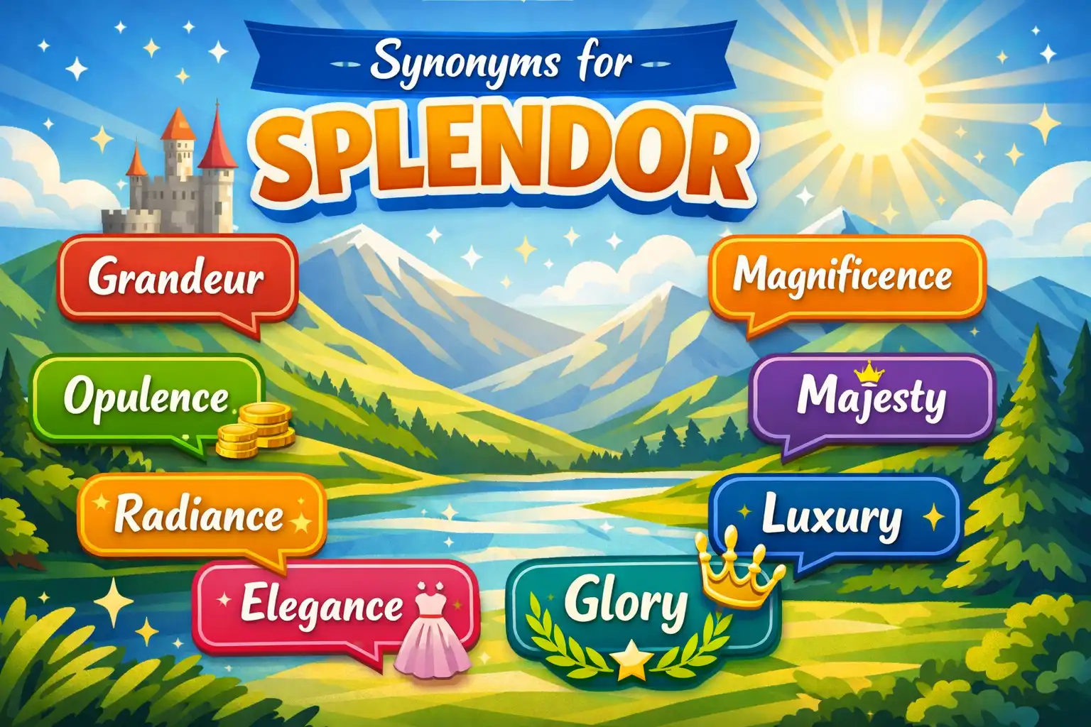 synonyms for splendor