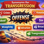 synonyms for transgression