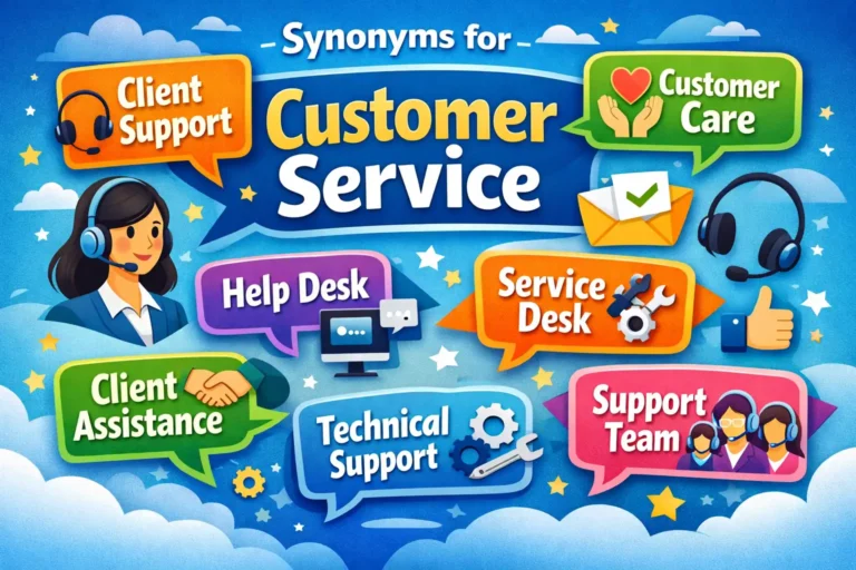 customer service synonyms