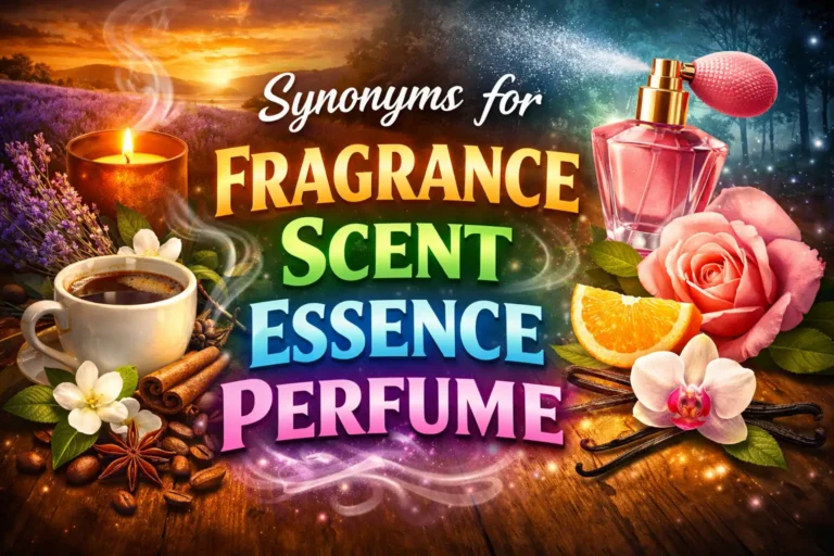 synonyms for aroma