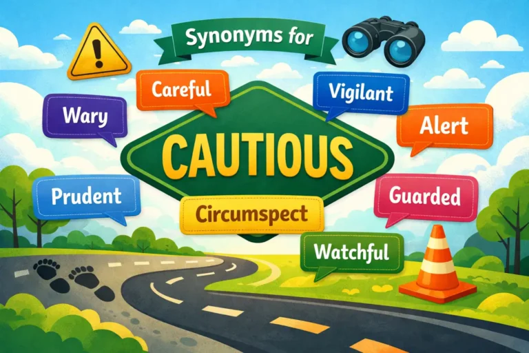 synonyms for cautious