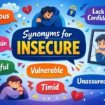 synonyms for insecure