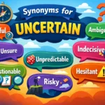 synonyms for uncertain