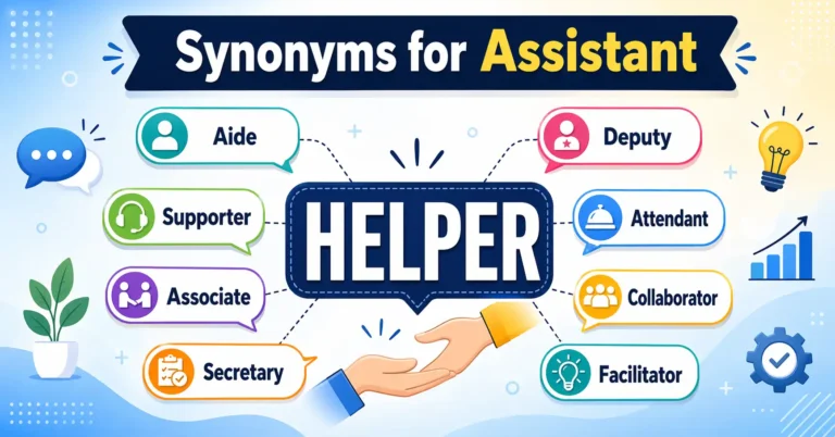 synonyms for assistant