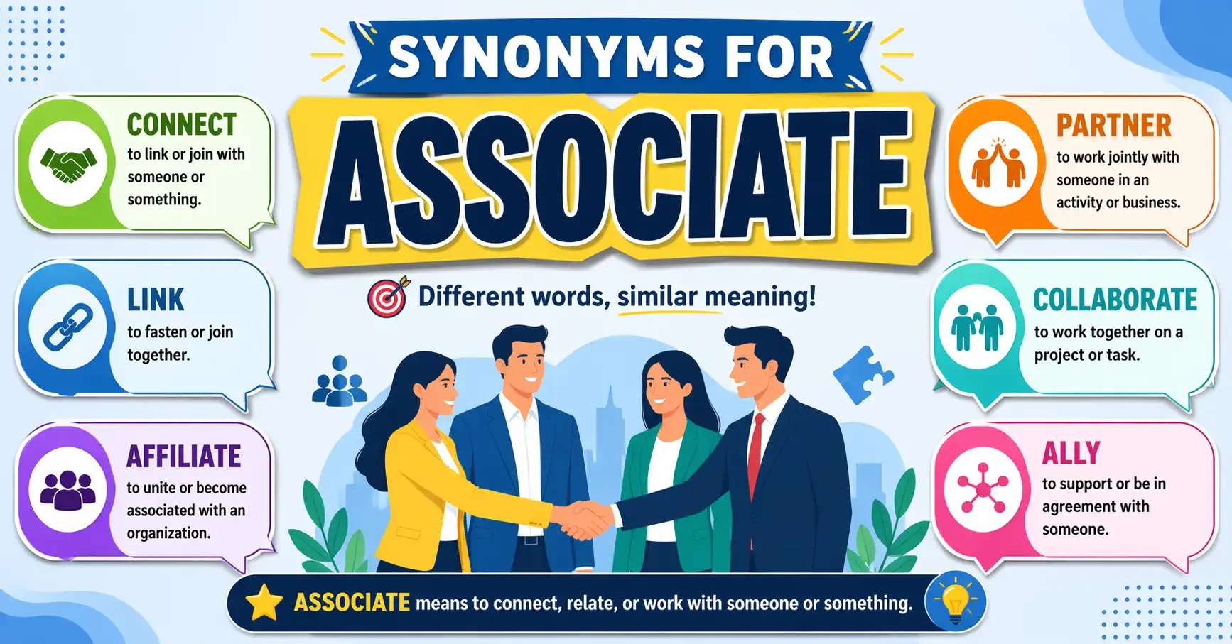 synonyms for associate