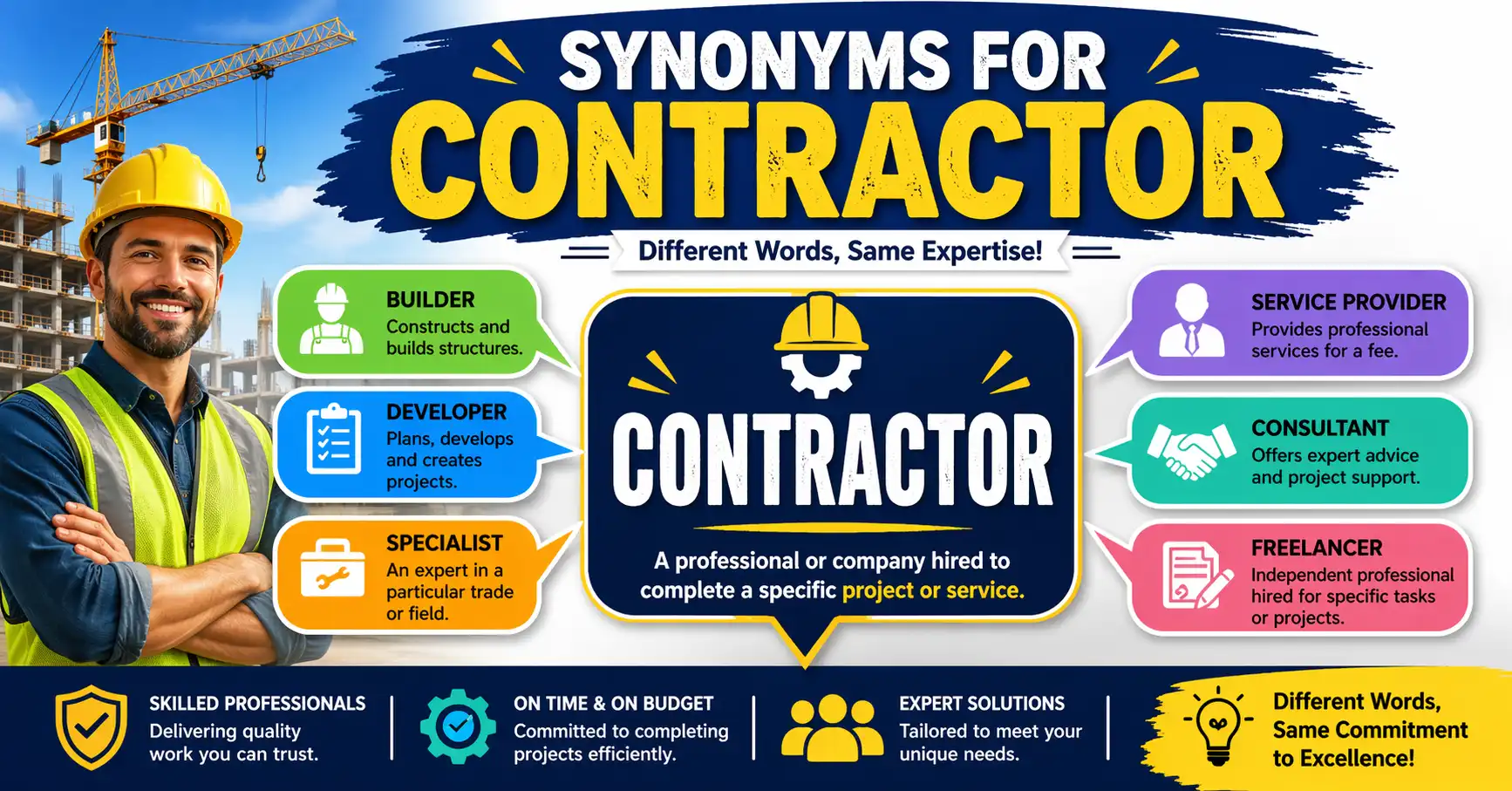synonyms for contractor