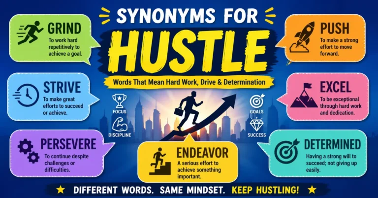 synonyms for hustle