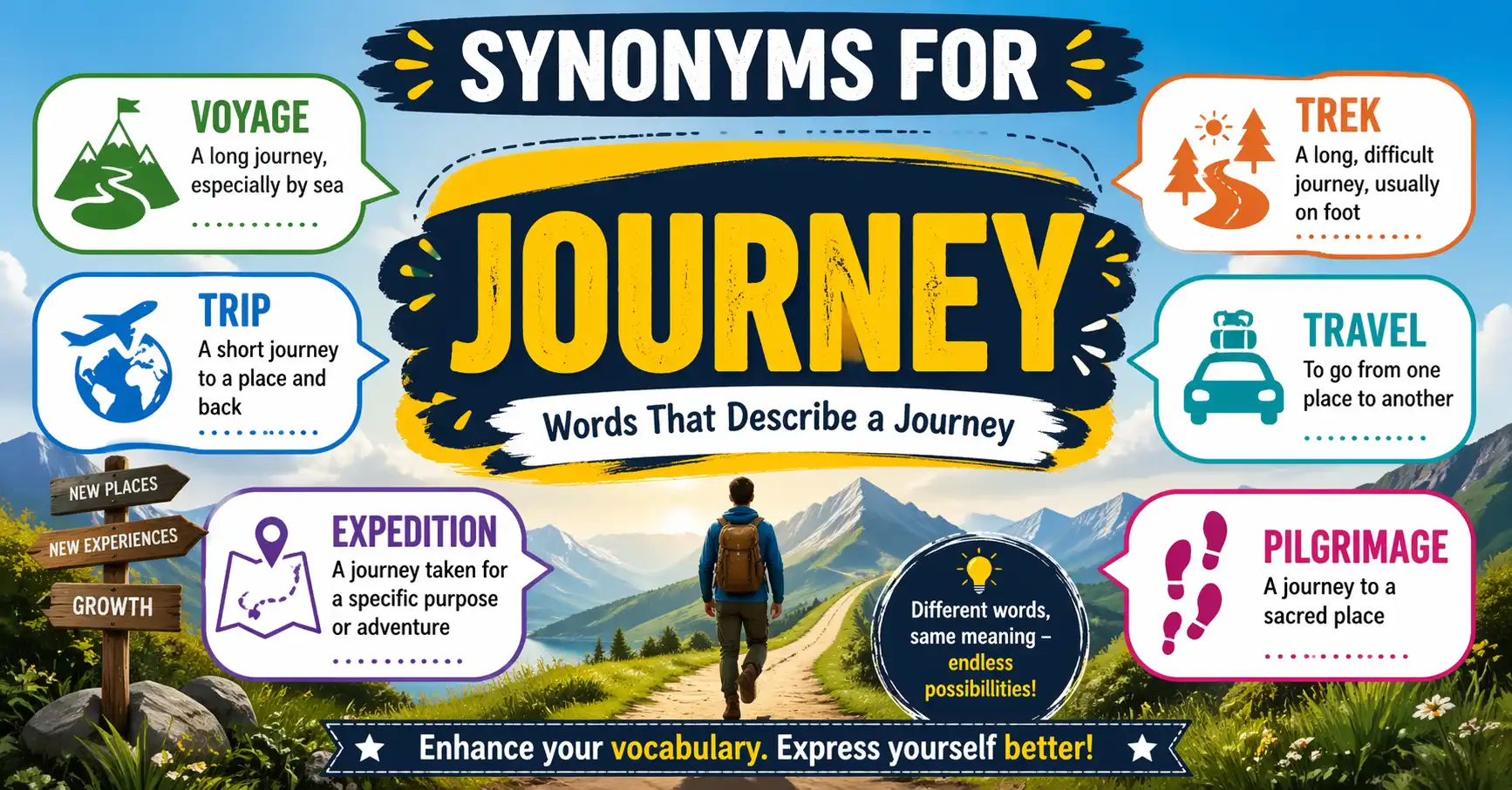 synonyms for journey