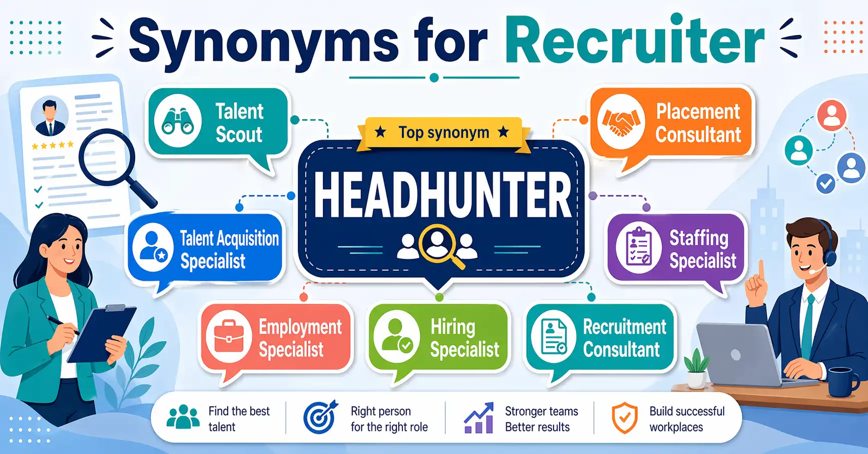 synonyms for recruiter