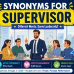 synonyms for supervisor