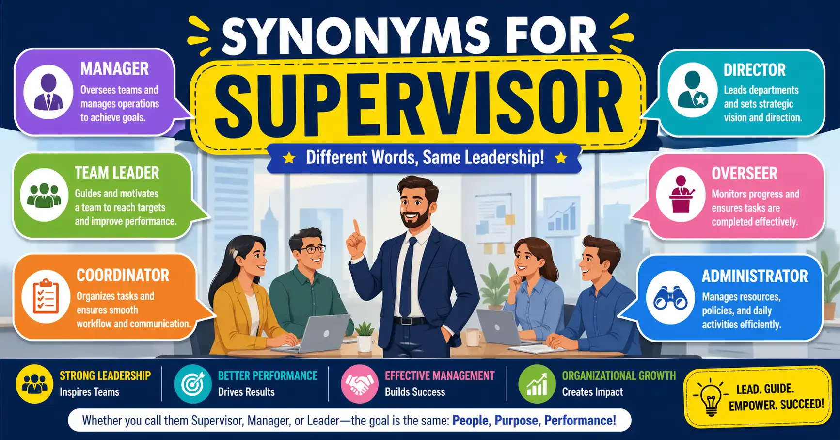 synonyms for supervisor