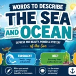 words to describe the sea and ocean