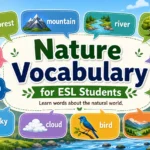 nature vocabulary for ESL students