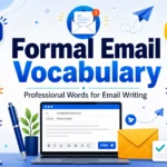 professional words for email writing