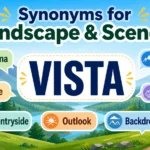 synonyms for landscape and scenery