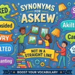 synonyms for askew
