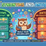 synonyms and antonyms video for kids