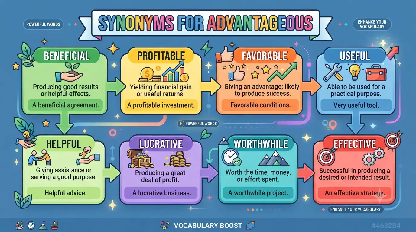 synonyms for advantageous