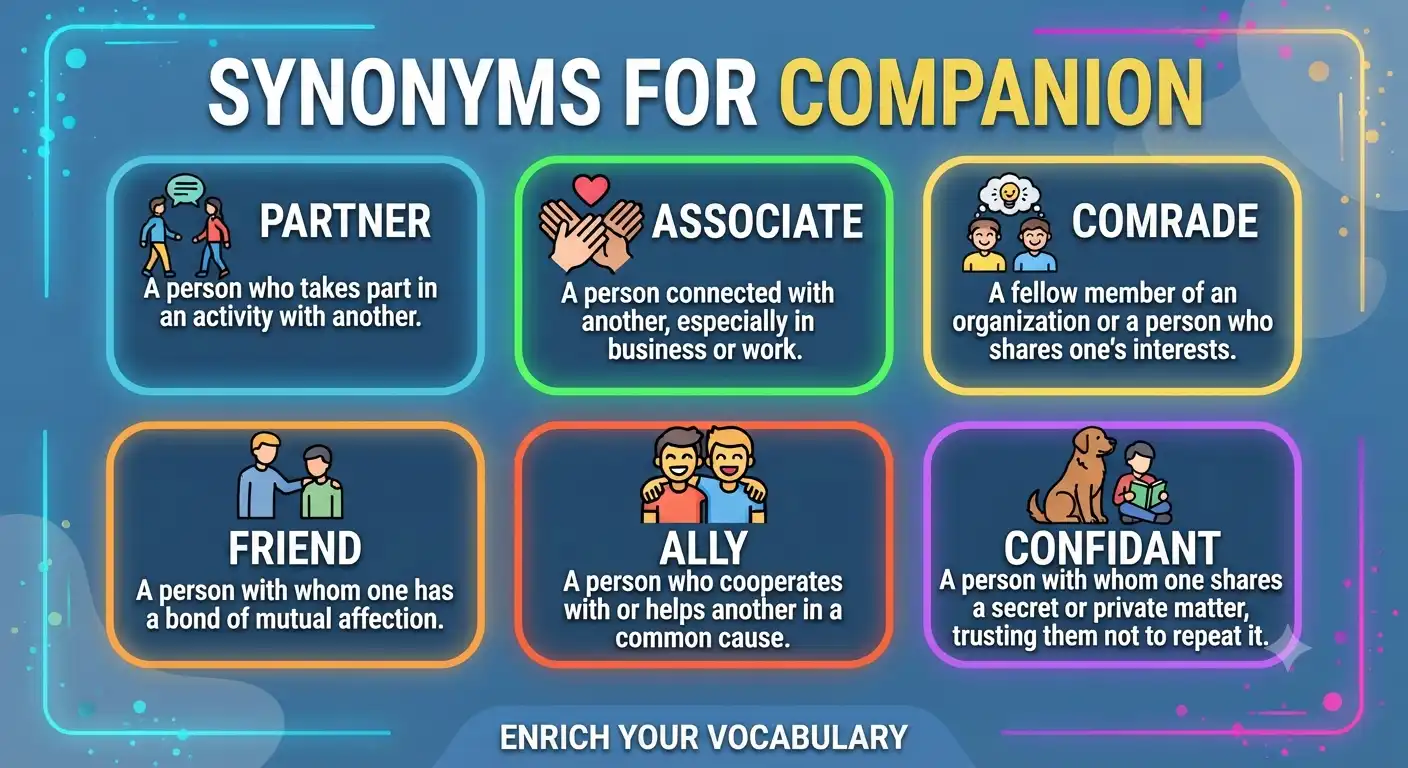 synonyms for companion