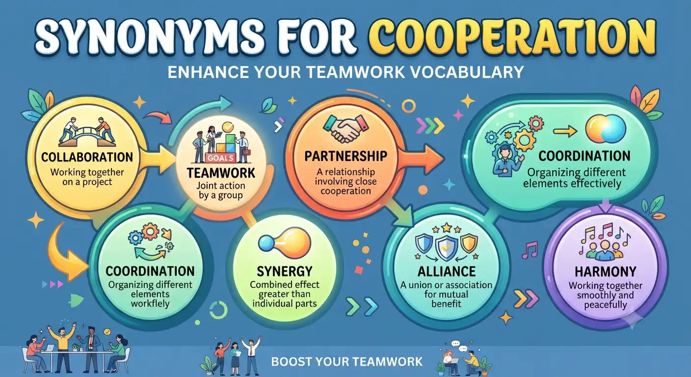 synonyms for cooperation
