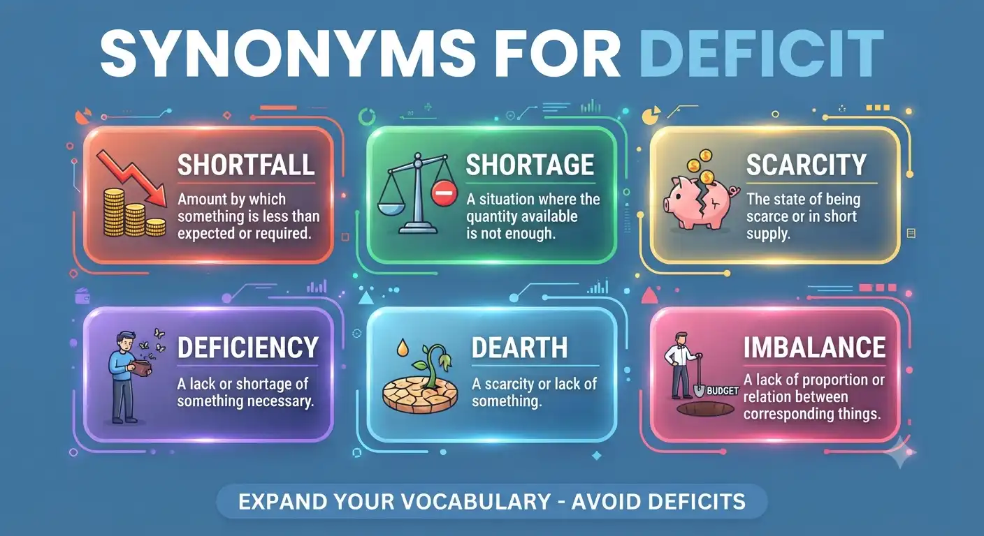 synonyms for deficit