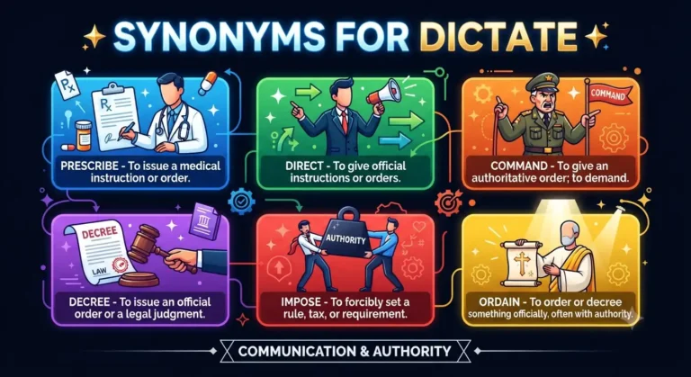 synonyms for dictate
