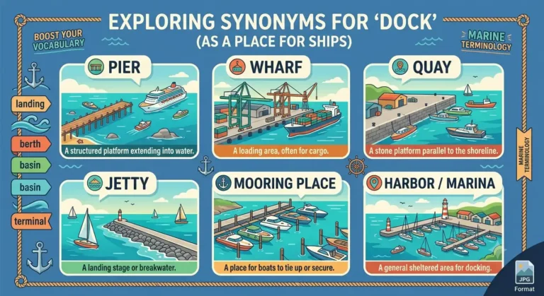 synonyms for dock