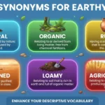 synonyms for earthy