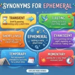 synonyms for ephemeral