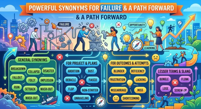 synonyms for failure