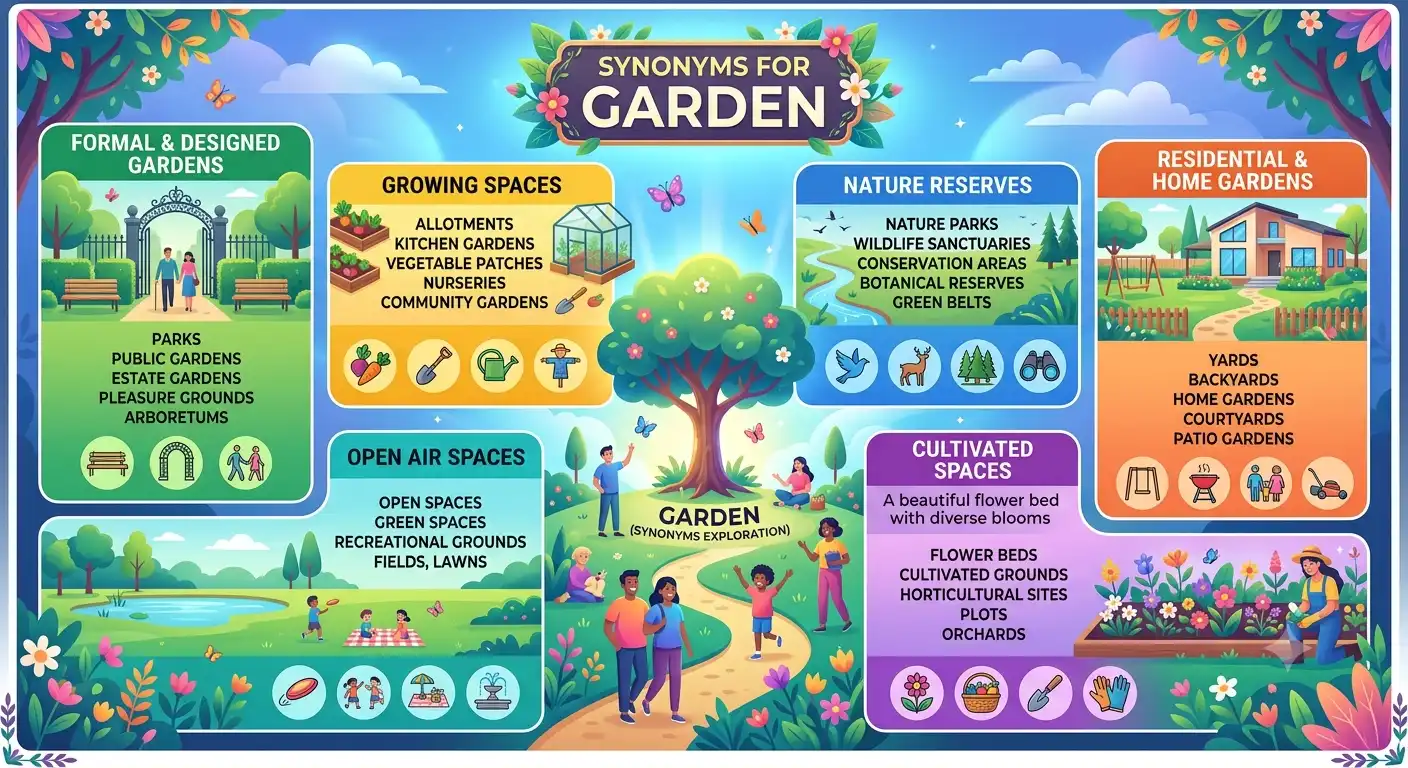 synonyms for garden