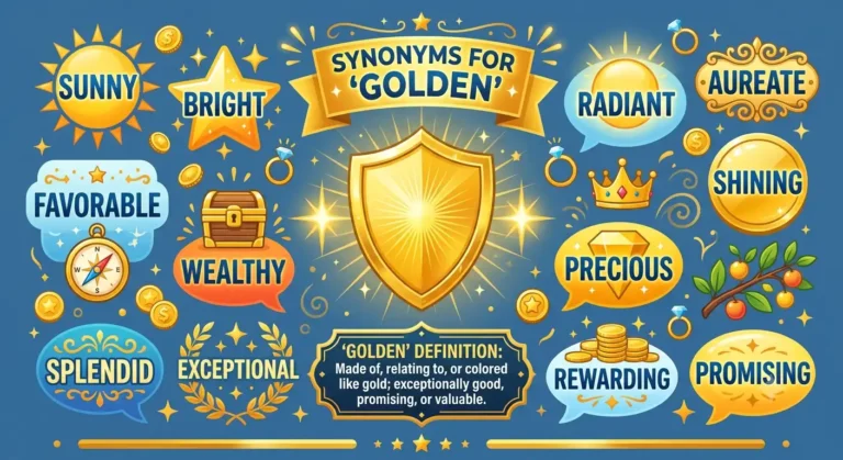 synonyms for golden
