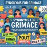 synonyms for grimace