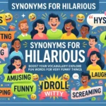 synonyms for hilarious