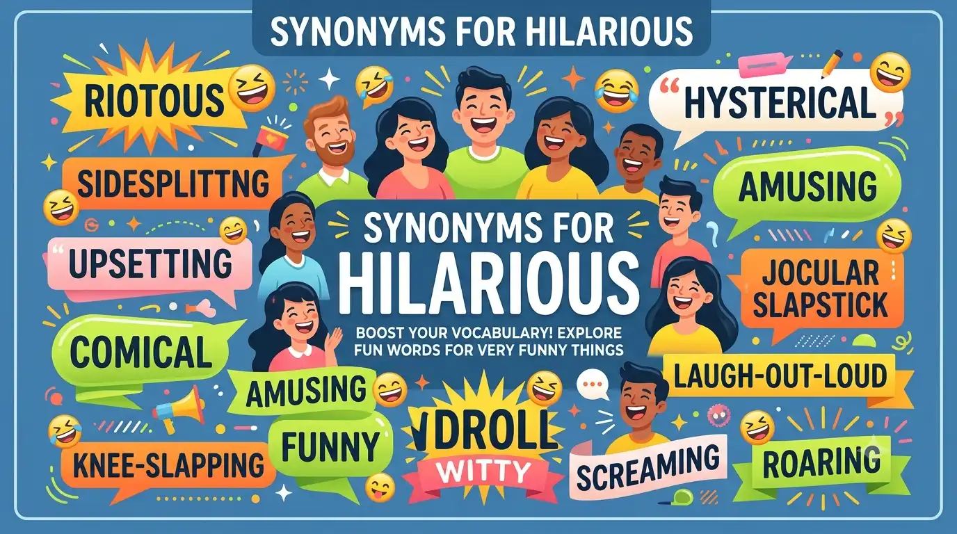synonyms for hilarious