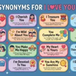 synonyms for i love you