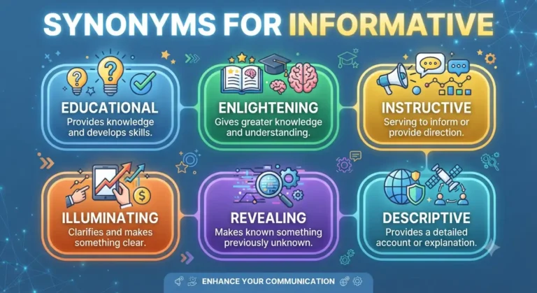 synonyms for informative