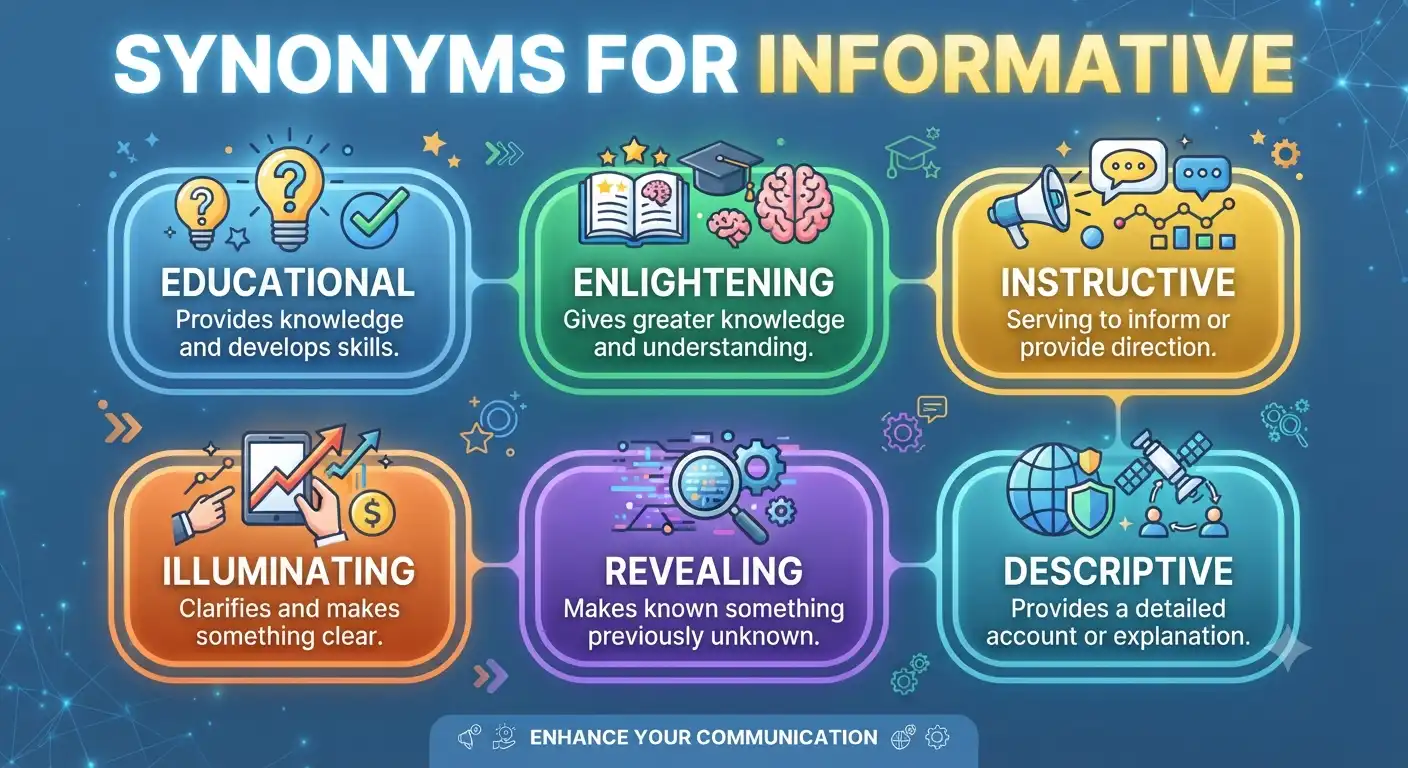 synonyms for informative
